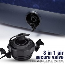 DOACT 3 in 1 Air Valve Secure Seal Cap for Intex Inflatable Airbed Mattress Black, Bed Air Valve,Air Valve